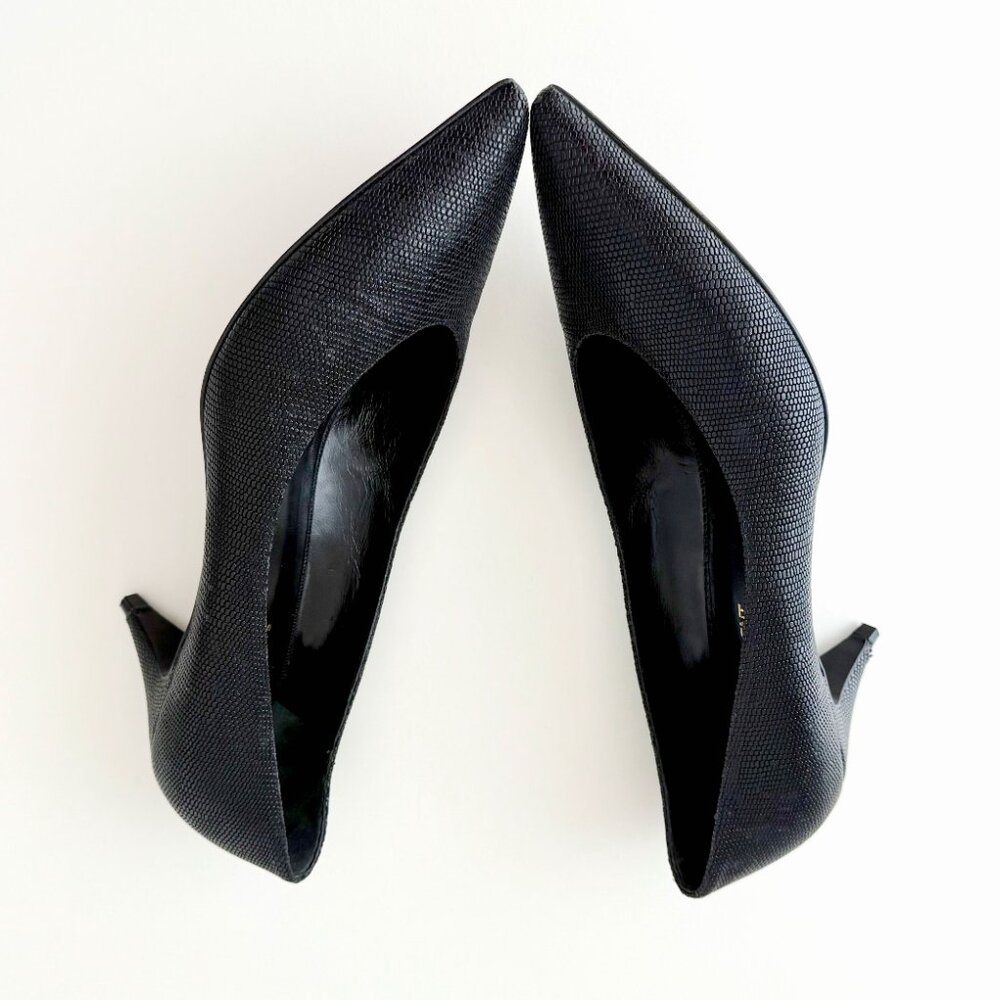 SAINT LAURENT Black Kitten 50 Pump – Size IT 40 / US 10-9.5 - Picture 4 of 10